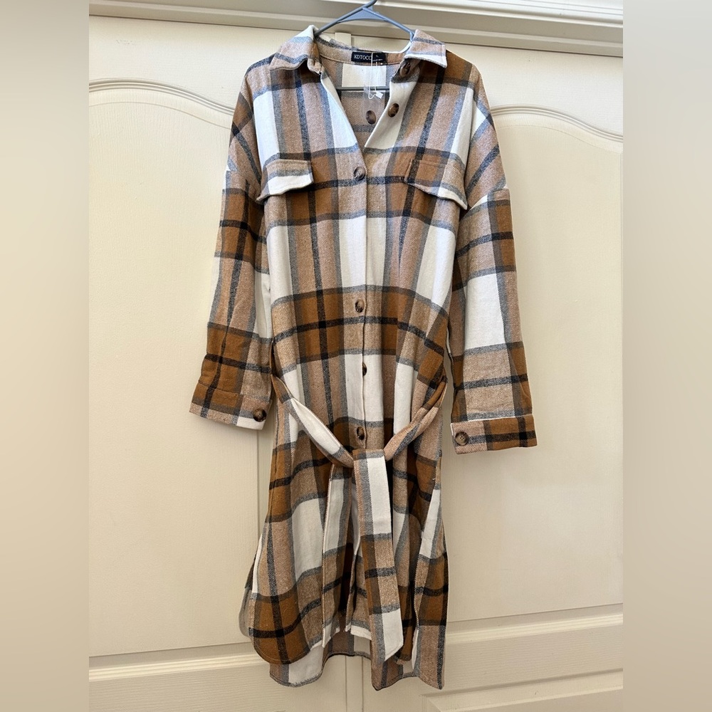 Knee length Shacket